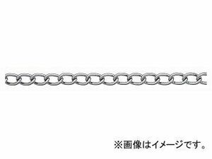 ニッサチェイン/NISSA CHAIN ワイドマンテル リール巻チェイン 鉄 クローム 15m巻 R-IM126 JAN：4968462150106