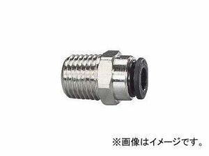 千代田通商/CHIYODA ファイブSUSメイルコネクタ 12mm・R1/2 FS1204M(2229391) JAN：4537327045071