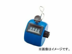 シンワ測定 数取器 C プラスチック製 手持型 ブルー 75090 JAN：4960910750906