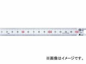 シンワ測定 直尺 シルバー 15cm 赤数字入 JIS 13005 JAN：4960910130050