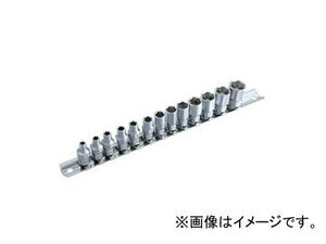 スエカゲツール Pro-Auto 1/4” 13PC. アンチロールソケットセットセット No.PA213AR JAN：4989530607117