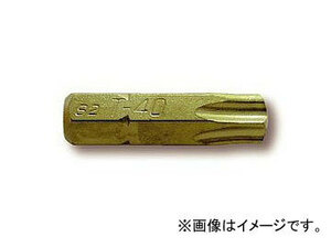 シグネット/SIGNET 1/4” チタンコーティングいじり止めビット TX10 品番：21506 JAN：4545301019642