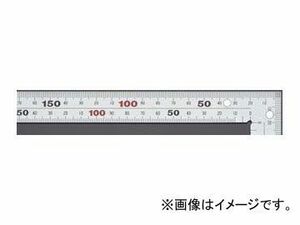 シンワ測定 曲尺厚手広巾 シルバー 30cm 表裏同目8段目盛マグネット付JIS 10425 JAN：4960910104259