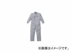 山田辰 ツナギ服 Lサイズ グレー 5750G1L(4479114) JAN：4582103912139