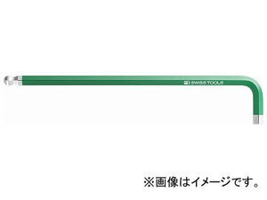 PB SWISS TOOLS ボール付レインボーレンチ（ロング） 緑色 品番：212ZL-5/16GR JAN：7610733249381