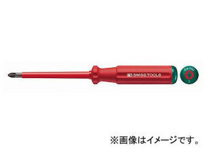 PB SWISS TOOLS エレクトロ マイナス/ポジドライバー 絶縁 品番：5180-2-100 JAN：7610733066681