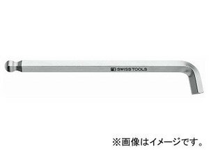 PB SWISS TOOLS ショートヘッドボール付六角棒レンチ 品番：2212-5 JAN：7610733215652