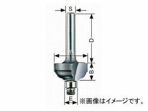 大見工業/OMI コーナービット/飾り面 新両段サジ面 トリマー用 SR1.5 JAN：4948572030512