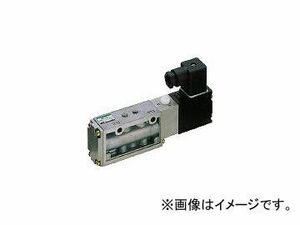 CKD 4Fシリーズパイロット式5ポート弁セレックスバルブ 4F21008AC200V(1103300) JAN：4547431000613