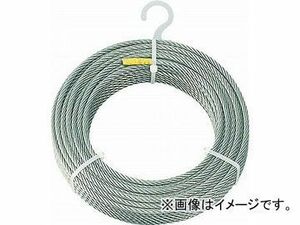 トラスコ中山 ステンレスワイヤロープ φ5mmX20m CWS-5S20(4891465) JAN：4989999336405