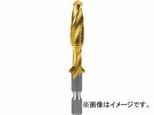 RUKO 六角軸タッピングドリル M6X1.0 60mm チタン 270017T(4865138) JAN：4007140108463