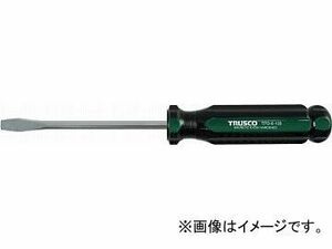 トラスコ中山/TRUSCO プラスチック柄ドライバー(マグネット入り)(-5.5X75mm) TPD5.575(4455975) JAN：4989999268768