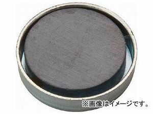 トラスコ中山/TRUSCO キャップ付フェライト磁石 外径36mm×厚み7.5mm 1個入り TFC36R1P(4151941) JAN：4989999198584