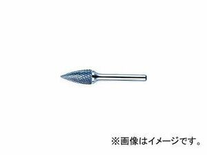 ニューレジストン/NEWREGISTON 超硬バー 軸径6(mm)トンガリDカット TCBT6450D(4355946) JAN：4532373019267