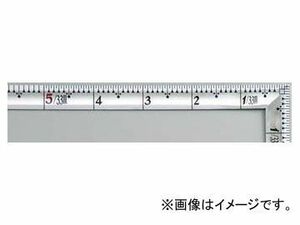 シンワ測定 曲尺高級角厚 シルバー 1尺5寸 裏面角目 匠甚五郎 10847 JAN：4960910108479