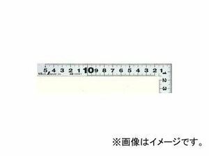 シンワ測定 曲尺平ぴた シルバー 15cm/5寸 併用目盛 10037 JAN：4960910100374