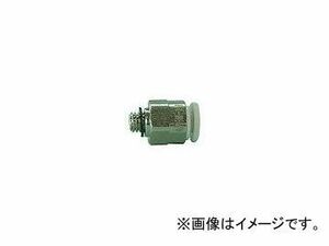 千代田通商/CHIYODA ファイブメイルコネクタ W(白)6mm・M5×0.8 F6M5MW(1584561) JAN：4537327034518