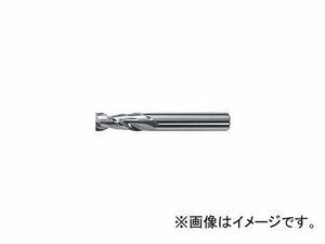 三菱マテリアル/MITSUBISHI 2枚刃超硬エンドミル(ミドル刃長) アルミ用 ノンコート 2mm C2MAD0200(6591515)