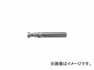 三菱マテリアル/MITSUBISHI 2枚刃超硬エンドミル(ミドル刃長) アルミ用 ノンコート 4mm C2MAD0400(6591540)