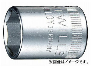 スタビレー/STAHLWILLE 1/4SQ ソケット（6角）（01010008） 品番：40-8 JAN：4018754000043