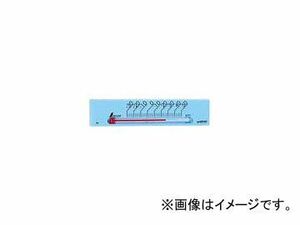 シンワ測定 温度計 プチサーモ スクエア よこ 13.5cm ブルー 48787 JAN：4960910487871