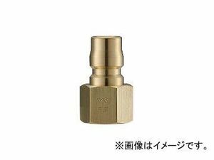 長堀工業/NAGAHORI クイックカップリング TL型 真鍮製 オネジ取付用 CTL08PF2(3645185) JAN：4560291323265