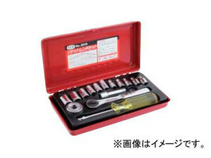 スエカゲツール SEK 1/4”DR. 15PC ソケットレンチセット No.2015 JAN：4989530001502