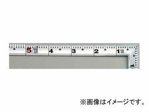 シンワ測定 曲尺角厚 シルバー 1尺6寸 裏面角目 鶴亀 10596 JAN：4960910105966