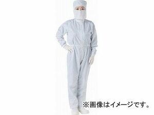 トラスコ中山 制電糸グリッド仕様フード付つなぎ服 ホワイト M TCOGF-W-M(4748794) JAN：4989999299717