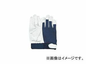 おたふく手袋/OTAFUKU-GLOVE 豚革甲メリヤスマジック付 紺 M R29NM(4386515) JAN：4970687003372