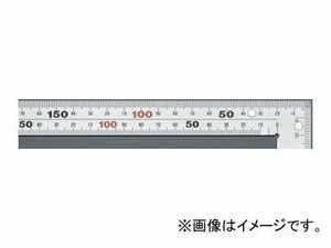 シンワ測定 曲尺厚手広巾 シルバー 50cm 表裏同目6段目盛マグネット付JIS 10445 JAN：4960910104457