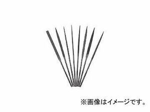 ツボサン/TSUBOSAN 精密ヤスリ 8本組 平 HI00856T(4443705) 入数：1セット(8本入) JAN：4518007321166