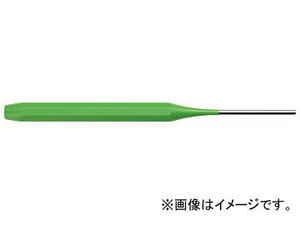 PB SWISS TOOLS レインボー平行ピンポンチ 八角胴 黄緑色 品番：755-3YG JAN：7610733243181