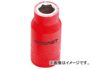 シグネット/SIGNET 1/2DR 絶縁ソケット（6角） 12mm 品番：E41412 JAN：4545301067582