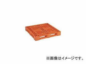 日本プラパレット プラスチックパレットSLA1111 片面四方差し ピンク SLA1111P(4532945)