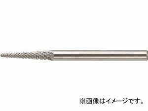 トラスコ中山/TRUSCO 超硬バー テーパー先丸 φ5X刃長12.7X軸3 ダブルカット TB7B050(4365194) JAN：4989999237771