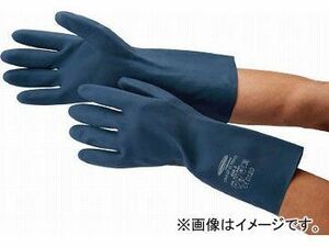 サミテック 耐油・耐溶剤手袋「サミテックCR-F-07」 M ダークブルー 4488(4735374) JAN：4904510444889