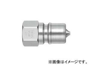 日東工器 SPカプラ Type A プラグ おねじ取付用 2P-A STEEL/FKM