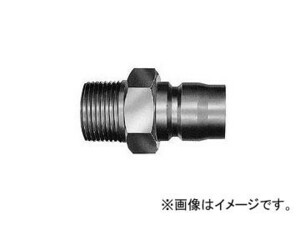 日東工器 TSPカプラ プラグ TPM型（めねじ取付用） 3TPM SS41