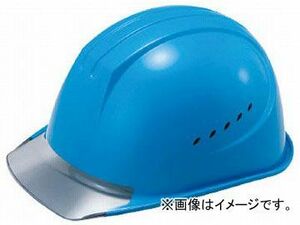 タニザワ エアライト搭載ヘルメット通気孔付き(PC製・透明ひさし型) 1610-JZV-V2-B1-J(4935004) JAN：4546721000883