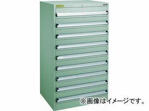 トラスコ中山 VE7S型キャビネット 700X550XH1200 引出8段 VE7S-1209(4791126)