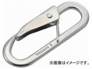 トラスコ中山/TRUSCO スナップフック ステンレス製 C型 線径φ7×開口11mm TSF6C(2750881) JAN：4989999273687