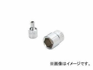 前田金属工業/TONE ソケット(6角) 吋目 3/8inch 2SB12(3694721) JAN：4953488155594