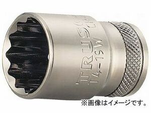 トラスコ中山/TRUSCO ソケット 12角タイプ 差込角12.7 対辺22mm T422W(3013456) JAN：4989999132915