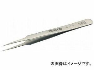 トラスコ中山/TRUSCO 耐酸耐磁ピンセット 110mm 先細超極細型 4SA(2616980) JAN：4989999266177