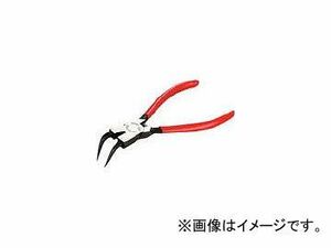 京都機械工具/KTC 曲型スナップリングプライヤ穴用 Ф1.2 SCP172L(3737802) JAN：4989433501116