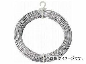 トラスコ中山/TRUSCO メッキ付ワイヤーロープ φ4mm×30m CWM4S30(2134641) JAN：4989999179231