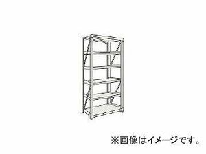 トラスコ中山/TRUSCO M10型重量棚 900×620×H2100 6段 単体 NG M107366 NG(5063248) JAN：4989999737752