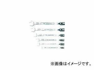 京都機械工具/KTC フレックスソケットスパナセット［十二角 6本組］ FBS6(3734323) JAN：4989433400747