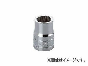 京都機械工具/KTC 12.7sq.ソケット(十二角) 19mm B419W(3074749) JAN：4989433134635